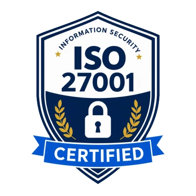 ISO/IEC 27001 certified